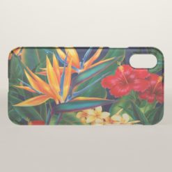 Tropical Paradise Hawaiian Floral iPhone X Case