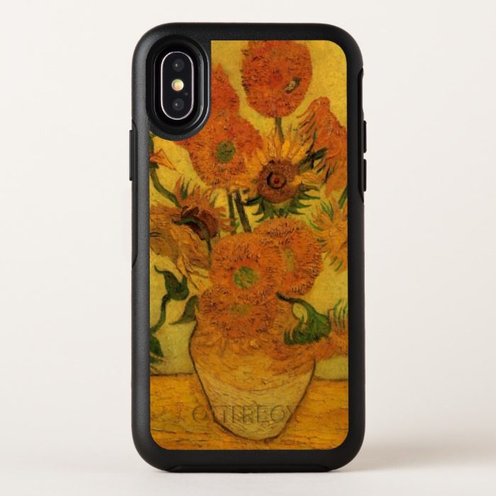 Van Gogh Vase with Sunflowers