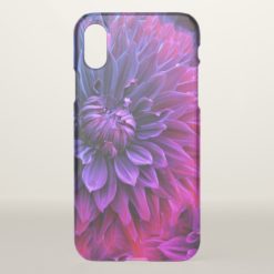 Vibrant Fractal Blossom Art iPhone X Case