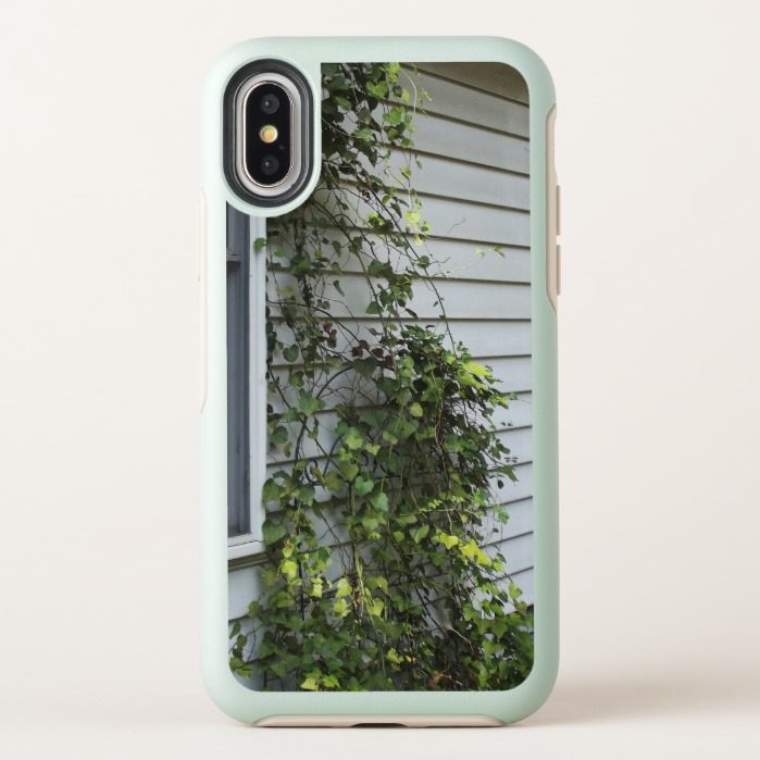 Vines and Metal Fence Part OtterBox Symmetry iPhone X Case