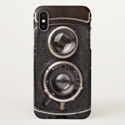Vintage Camera Antique Look iPhone X Case