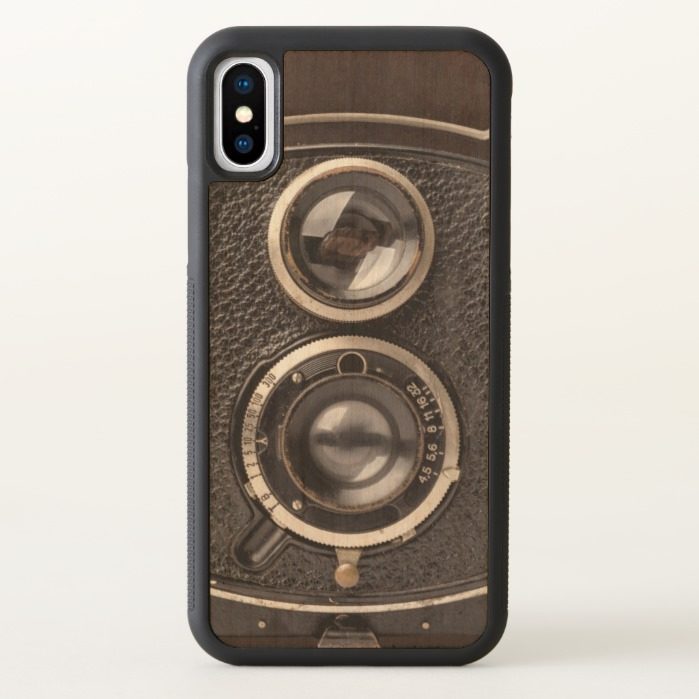 Vintage Camera - Old Fashion Antique Look iPhone X Case