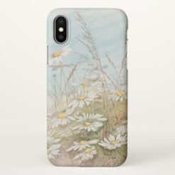 Vintage Daisies In A Field Easter iPhone X Case