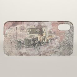 Vintage Truck Apple iPhone X Clear Case