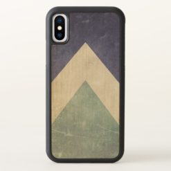 Vintage triangle pattern iPhone x Case