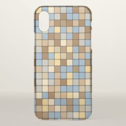 Wheat Field Harvest Inspired Tiles Pattern iPhone X Case