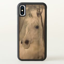 White horse iPhone x Case