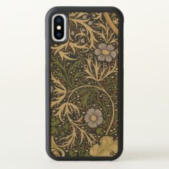 William Morris Seaweed Pattern Floral Vintage Art iPhone X Case