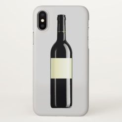 Wine Bottle iPhone X Case