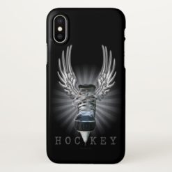 Winged Hockey iPhone X Case