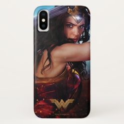 Wonder Woman Blocking With Sword iPhone X Case