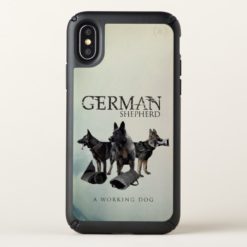 Working German Shepherd Dog  - GSD Speck iPhone X Case