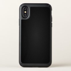 carbon speck iPhone x Case