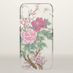 floral arrangements pink Cleary iPhone X Case