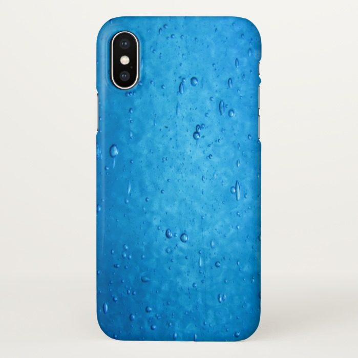 iPhone X Blue Bubbles iPhone X Case