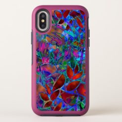 iPhone X  Caseloral Abstract Stained Glass