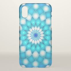 iPhone X Clearly Caseandala Lotus Flower