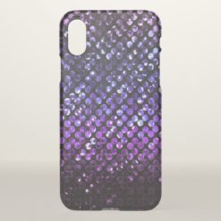 iPhone X Clearly Caseurple Crystal Bling Strass