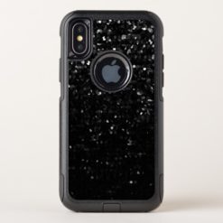 iPhone X Commuter Caselack Crystal Bling Strass