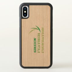 iPhone X cherry wood Case