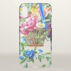 watercolor Girly Cute clearly Floral iphone Case